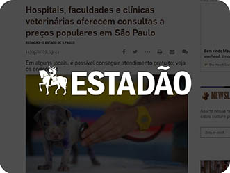 Vet Popularsaiu Na Midia 2019 Hospitais Faculdades E Clinicas Veterinarias Oferecem Consultas