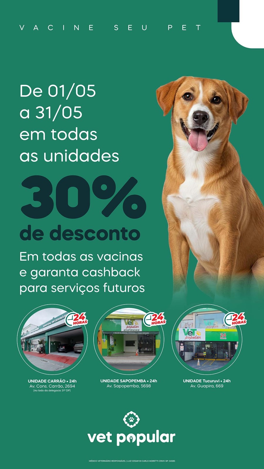 Vetpopular Popup Maio 2026